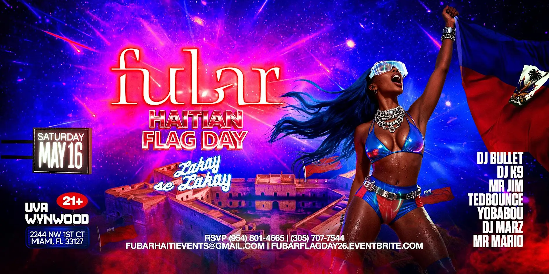 Haitian Flag Day – Fubar Miami