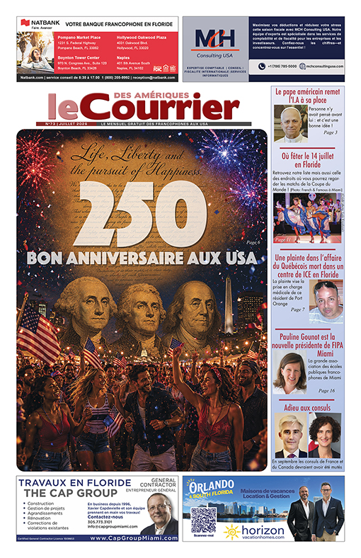 Le Courrier des Amériques de Juillet 2026 est sorti