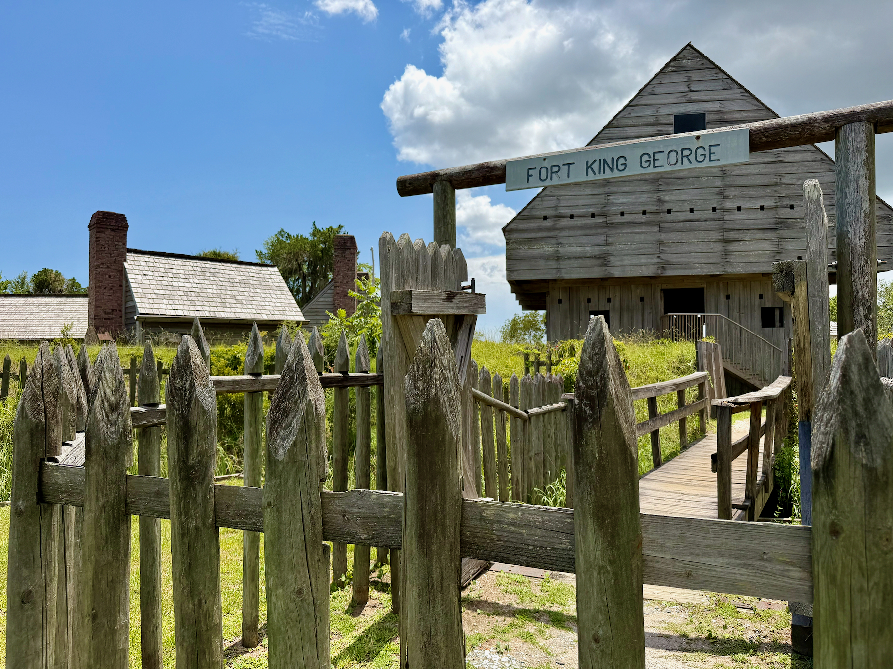 Fort King George, à Darien en Géorgie