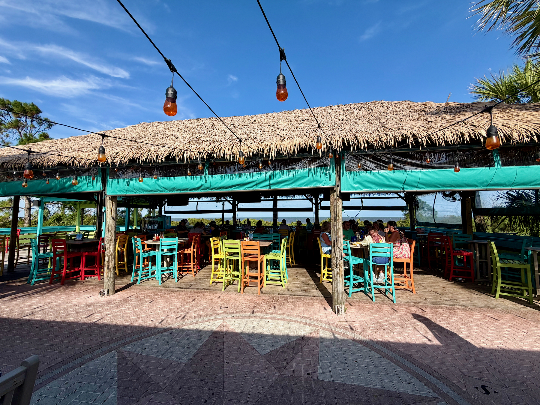 Le tiki Tortuga Jack's au nord de la plage de Great Dunes