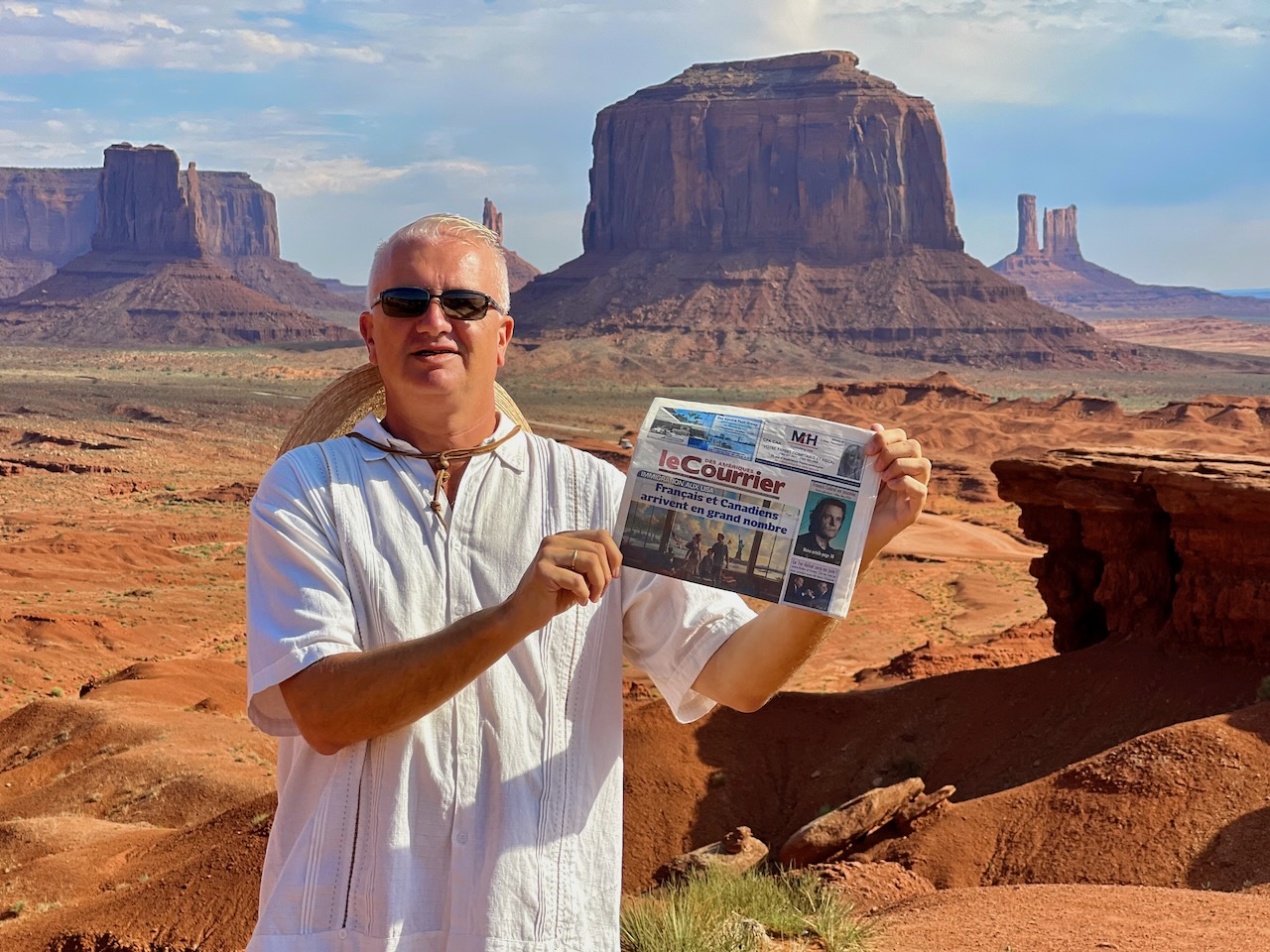 Gwendal Gauthier est le fondateur et directeur du Courrier des Amériques
