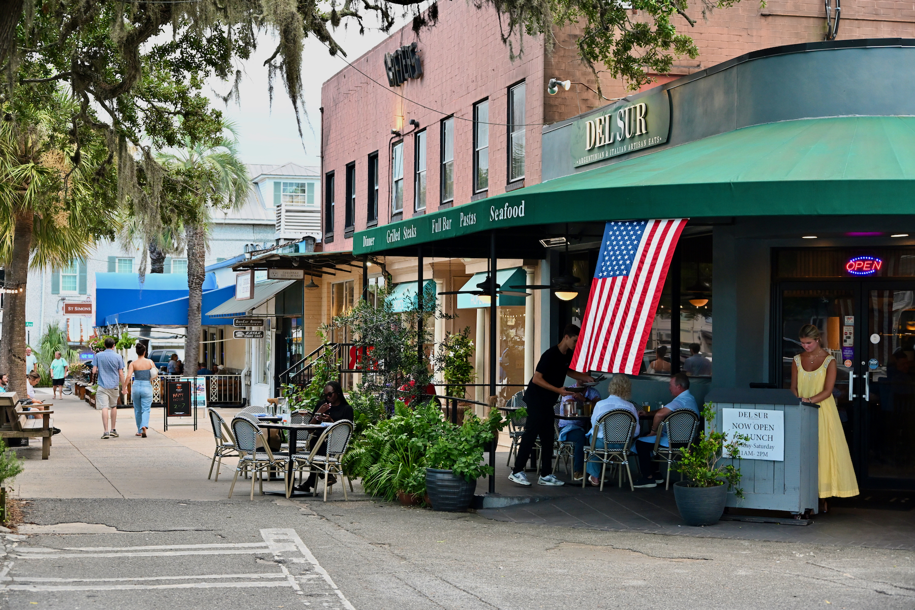 Malory Street sur St Simons Island