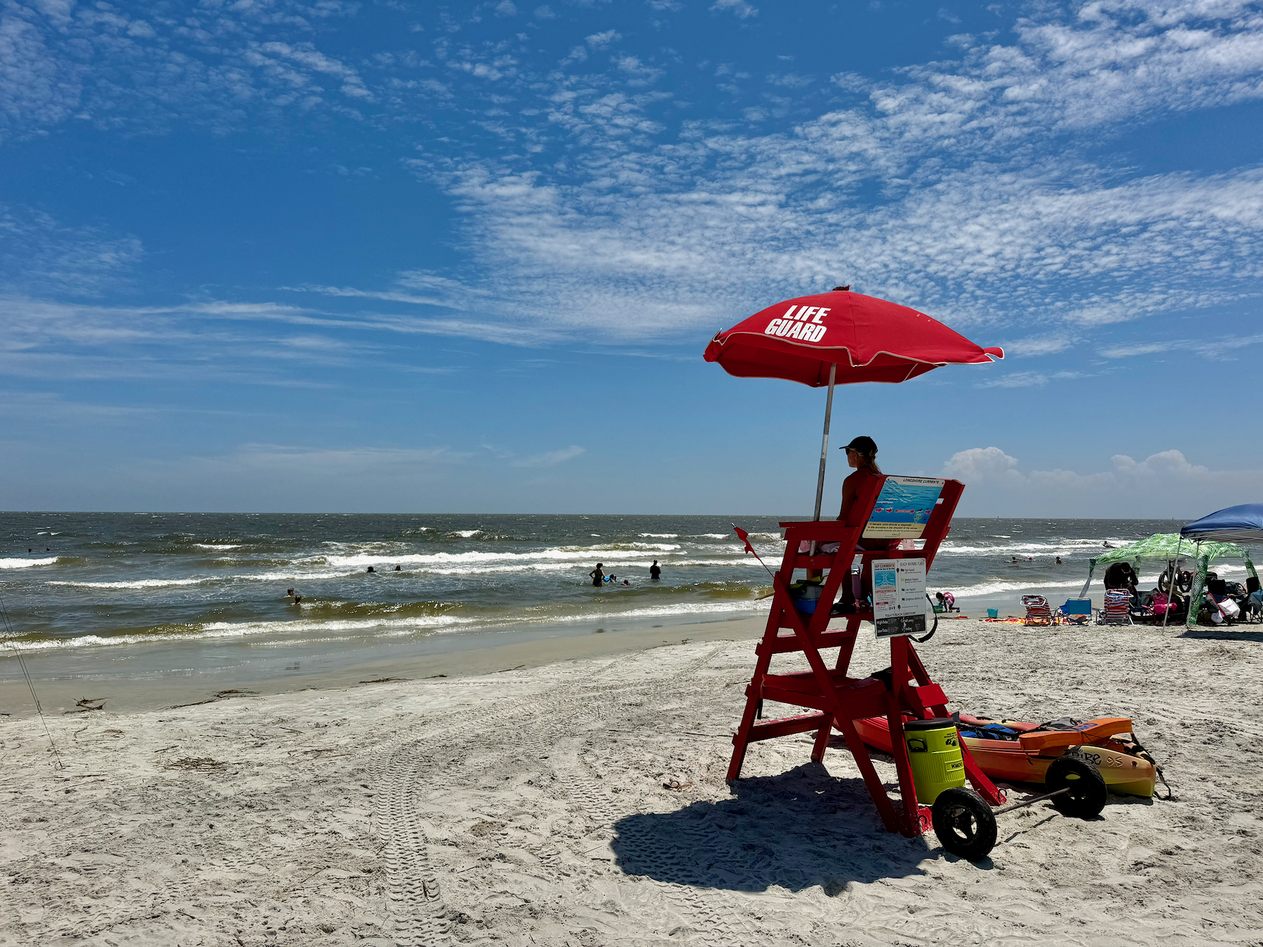 East Beach à St Simons Island