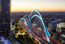 Les arches géantes du centre de Miami sont celles du futur « Signature Bridge »