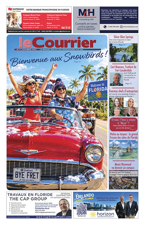 Le Courrier des Amériques de Novembre 2026 est sorti !