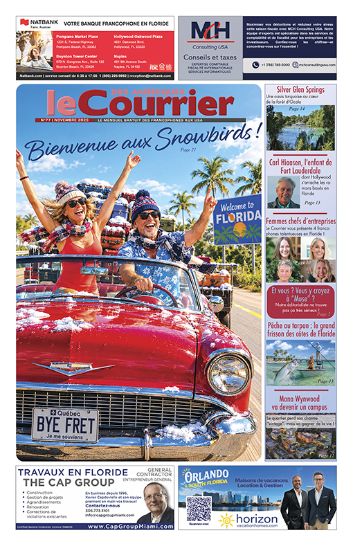 Le Courrier des Amériques de Novembre 2026 est sorti !