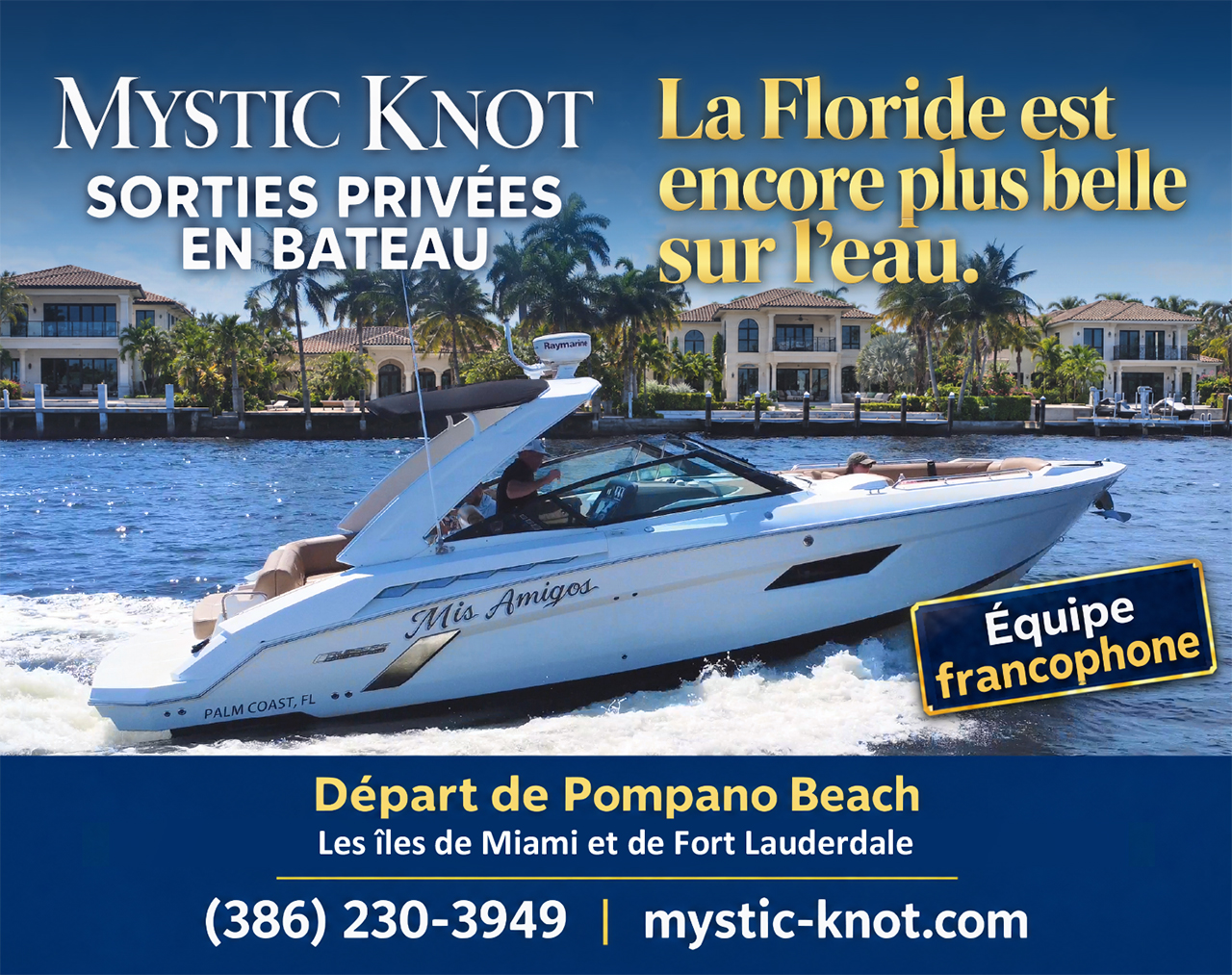Mystic Knot / Croisières privées en Sud Floride